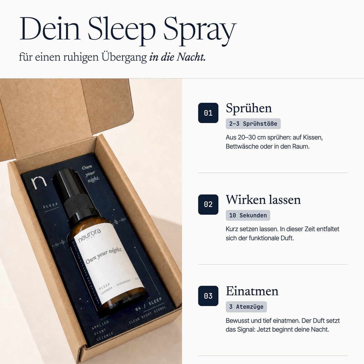 SLEEP · Komplett-Set