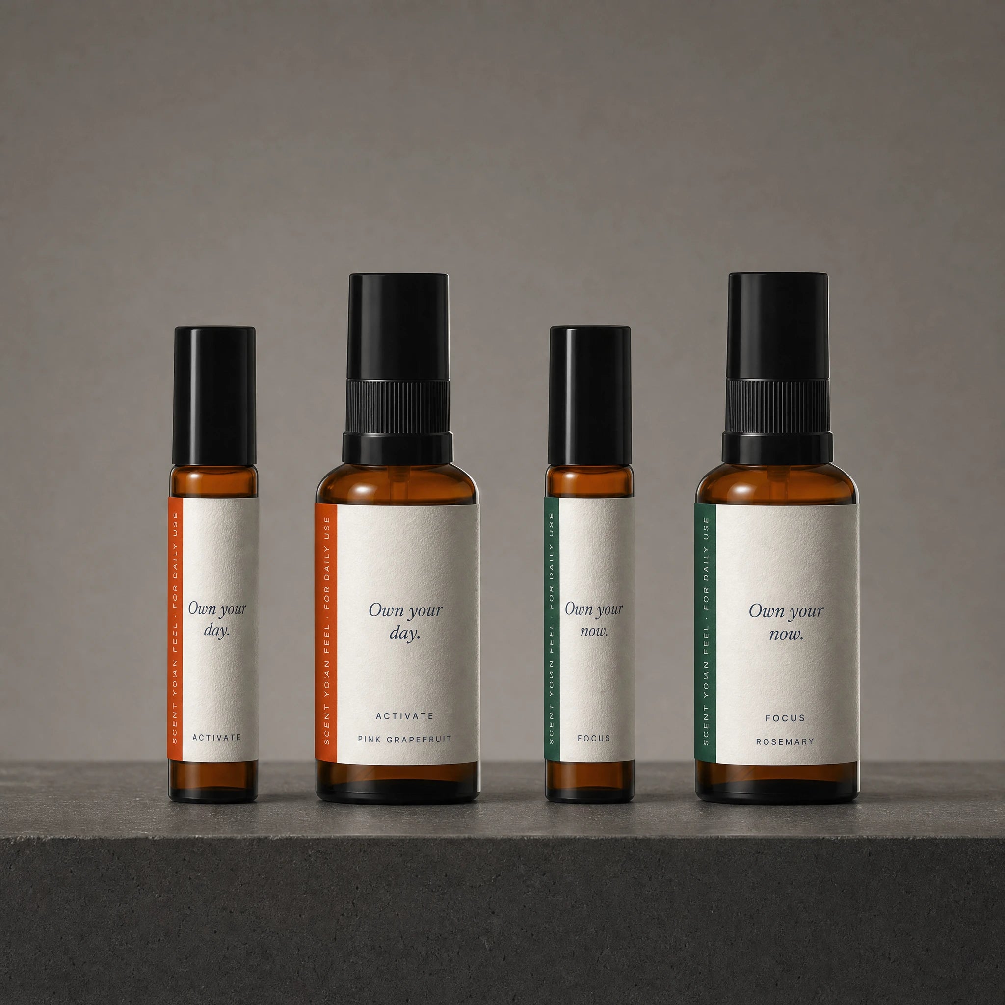 Tagesstart · Set: ACTIVATE und FOCUS, Roll-On und Fabric Spray