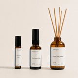 CALM Komplett-Set: Roll-On, Fabric Spray und Reed Diffuser