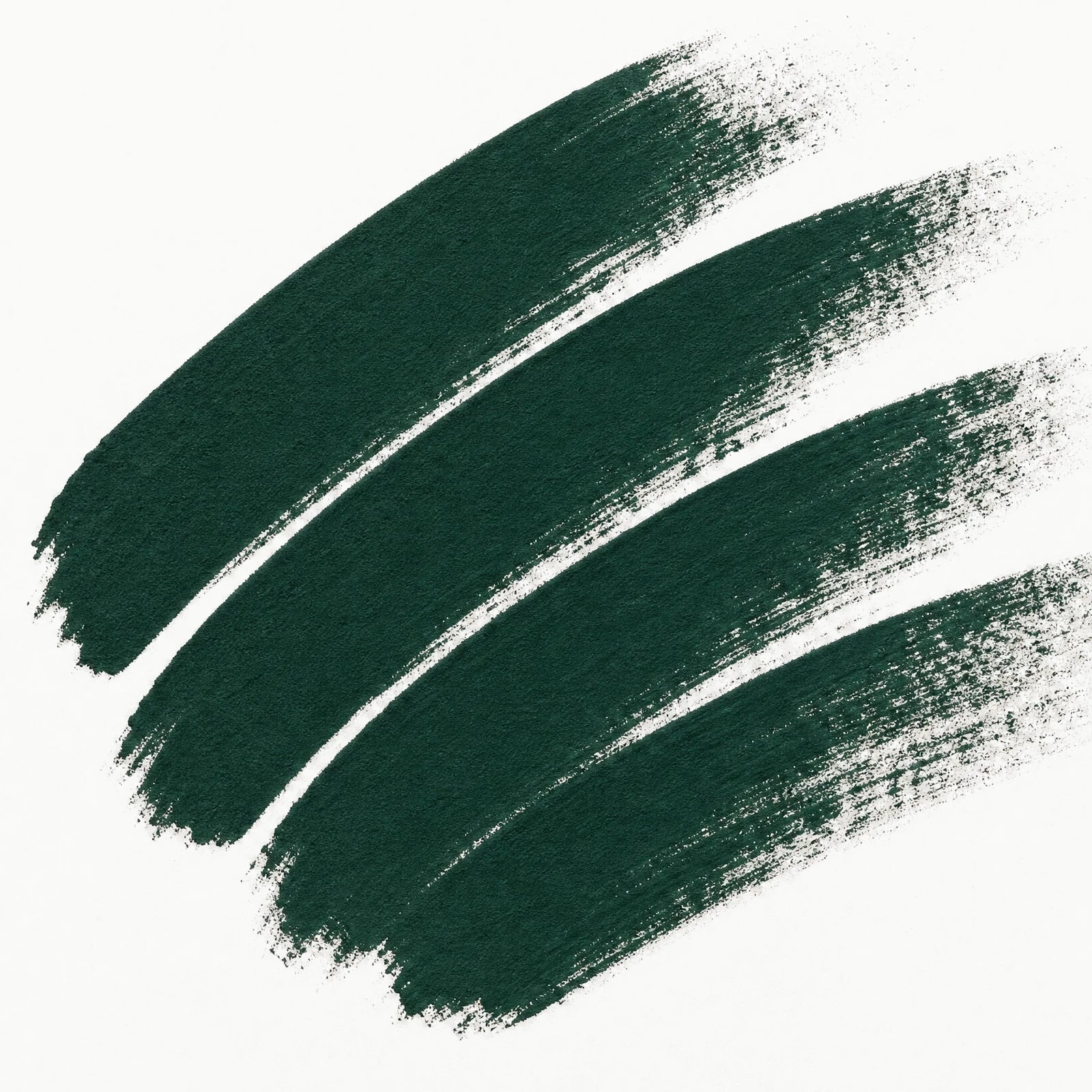 FOCUS Zustandsfarbe: klinisches Viridian, scharfer Pigmentzug auf Papier